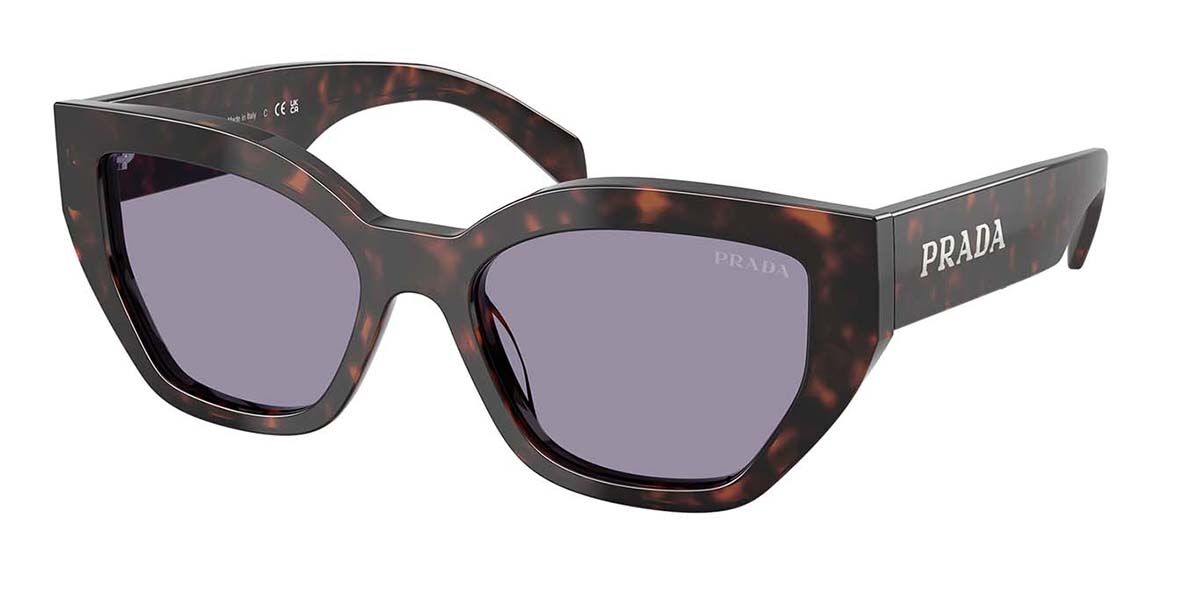 Prada PR A09S 17N03N, Tortoiseshell frame, Grey lenses