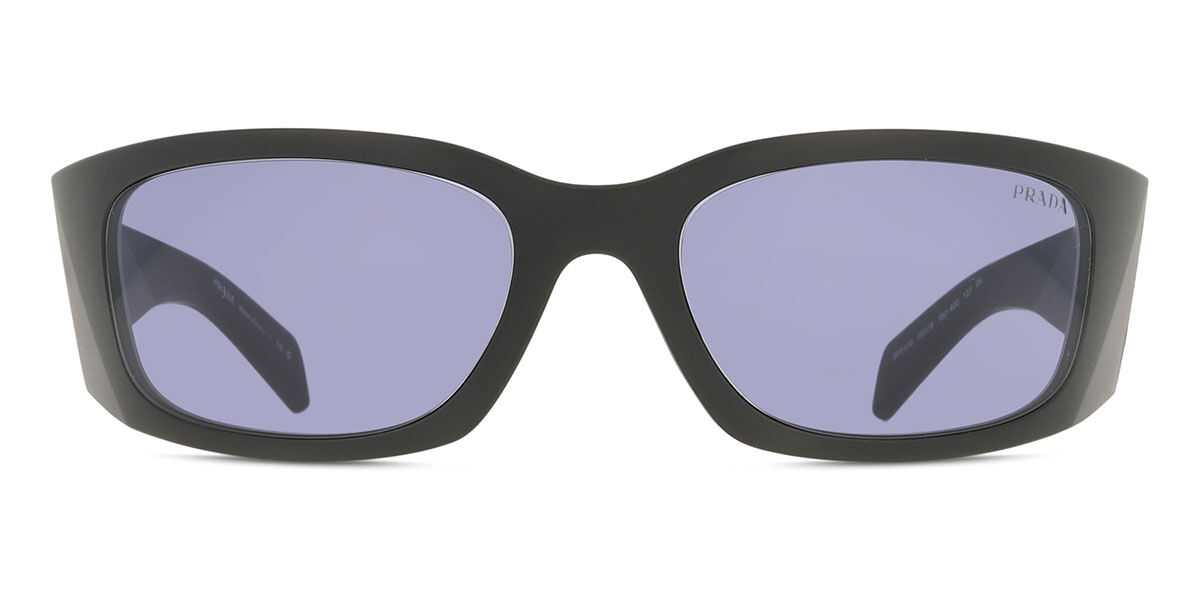 Prada PR A19S 1BO40G, Black frame, Dark Violet lenses