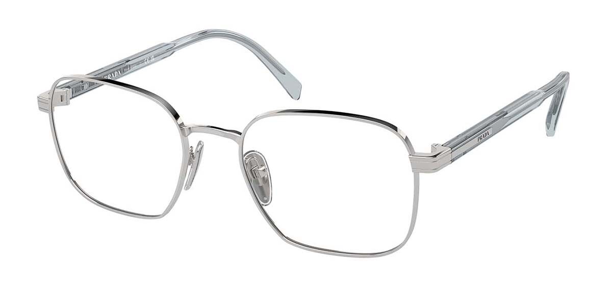 Prada PR A55V 16T1O1, Silver frame