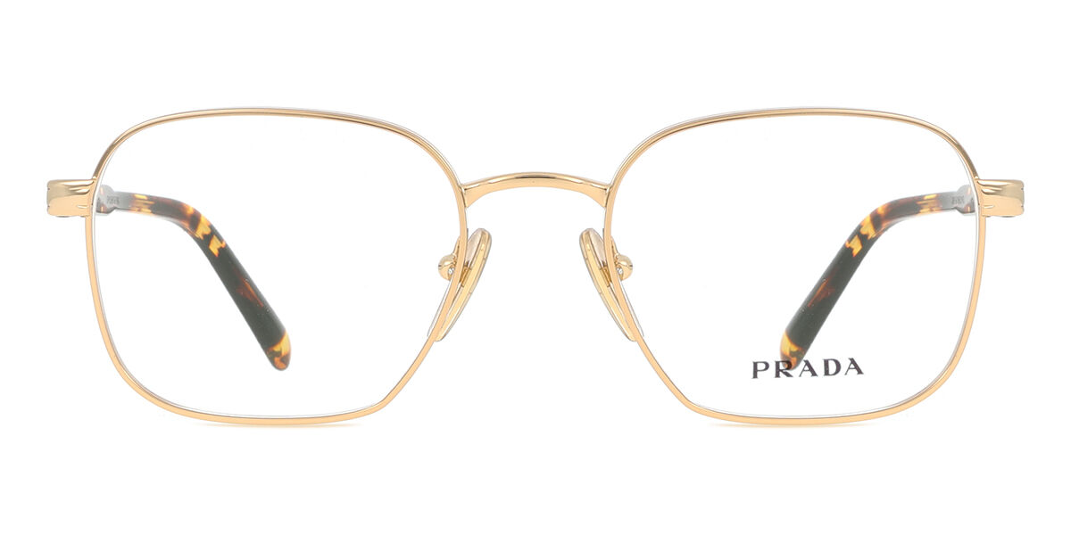 Prada PR A55V 5AK1O1, Gold frame