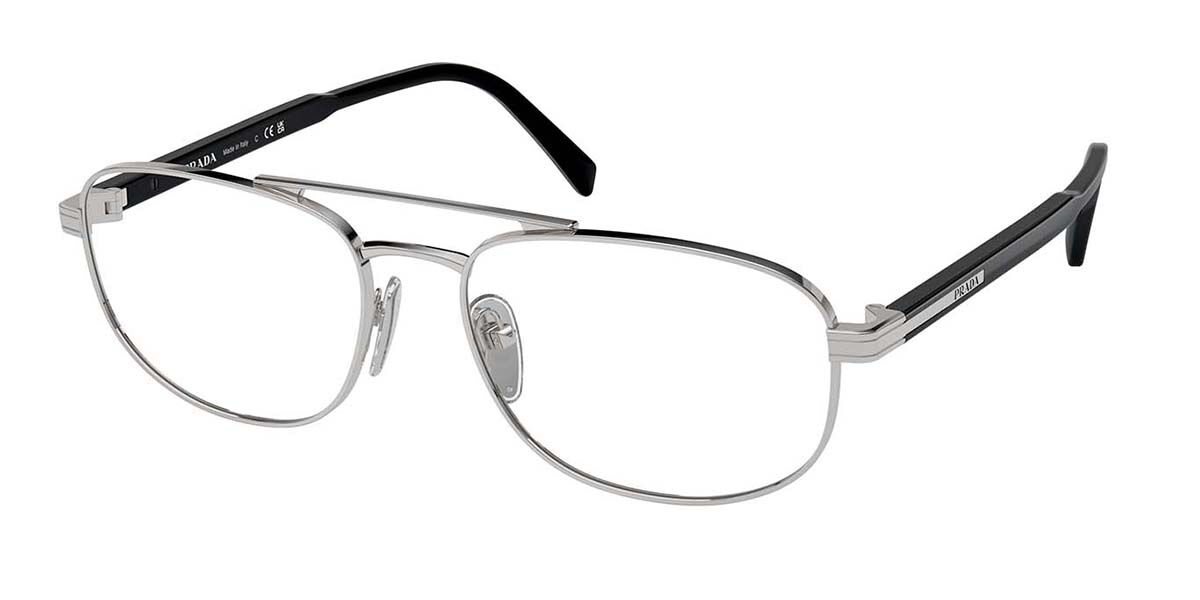 Prada PR A56V 1BC1O1, Silver frame