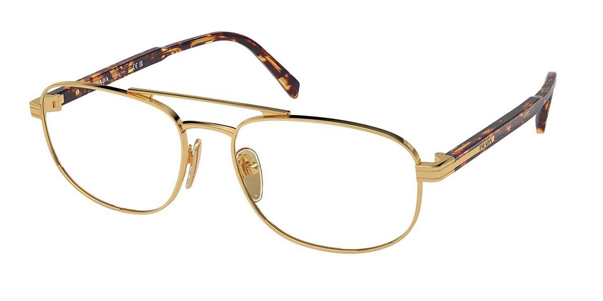 Prada PR A56V 5AK1O1, Gold frame
