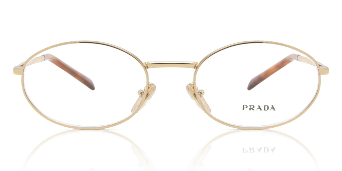 Prada PR A57V 5AK1O1, Gold frame