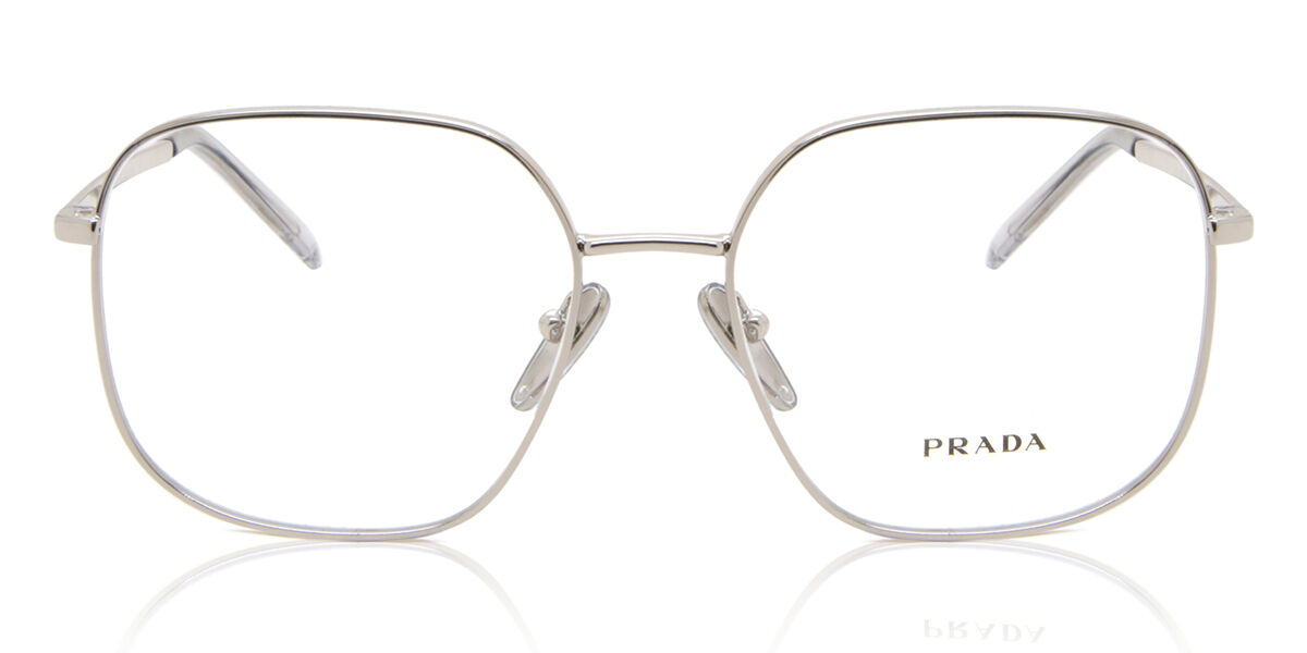 Prada PR A59V 1BC1O1, Silver frame