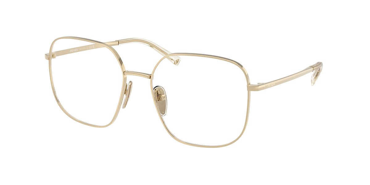 Prada PR A59V ZVN1O1, Gold frame