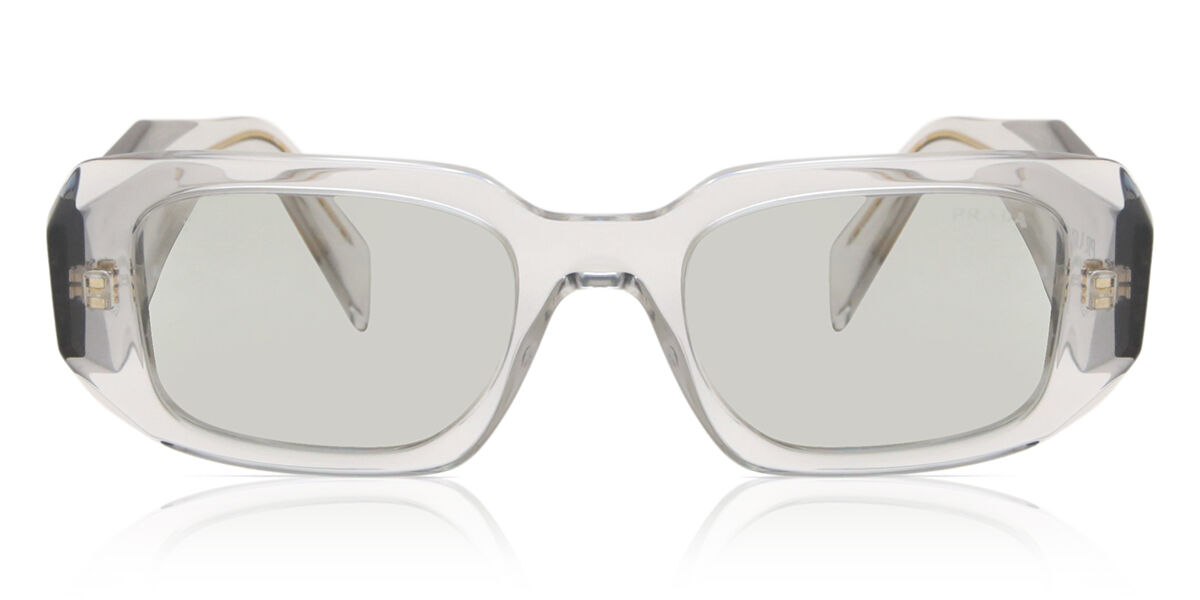 Prada PR 17WS 12R30B, Grey frame, Light Grey lenses