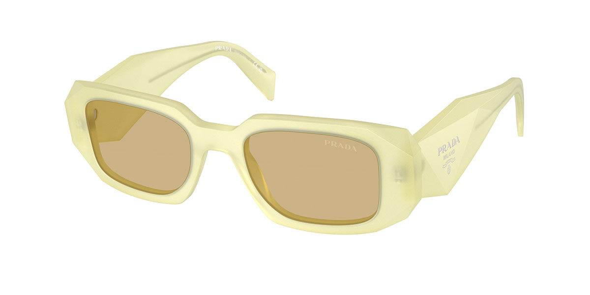 Prada PR 17WS 21G10R, Yellow frame, Yellow lenses