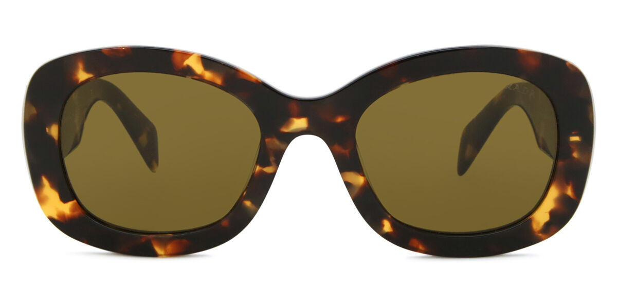 Prada PR A13S VAU01T, Tortoiseshell frame, Dark Brown lenses