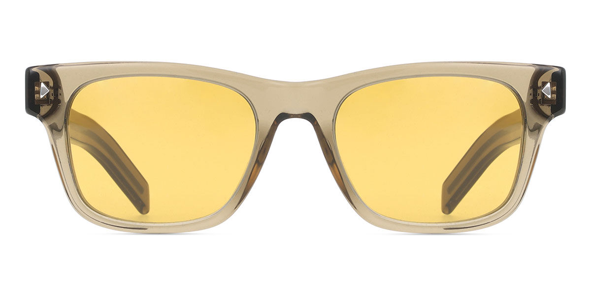 Prada PR A17S 18T60F, Green frame, Light Brown Photochromic lenses
