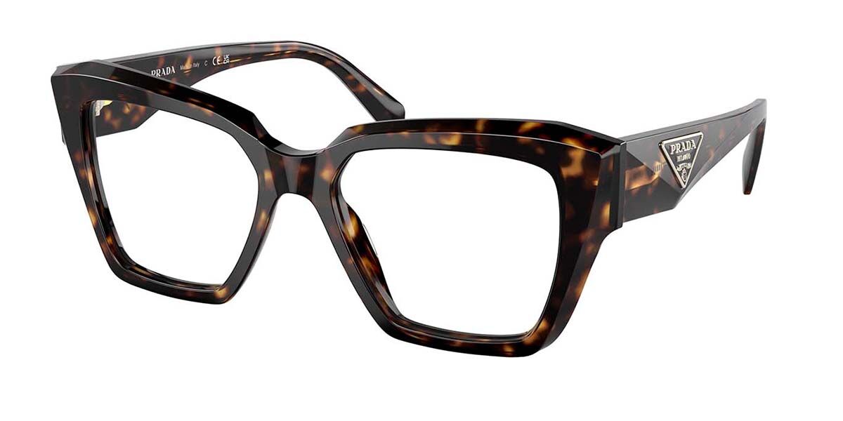 Prada PR 09ZVF Asian Fit 2AU1O1, Tortoiseshell frame