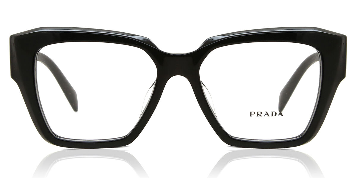 Prada PR 09ZVF Asian Fit 1AB1O1, Black frame