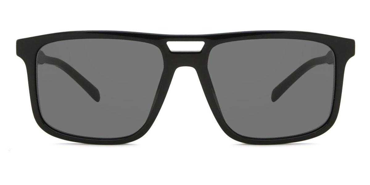 Prada PR A22S 16K08Z, Black frame, Dark Grey lenses