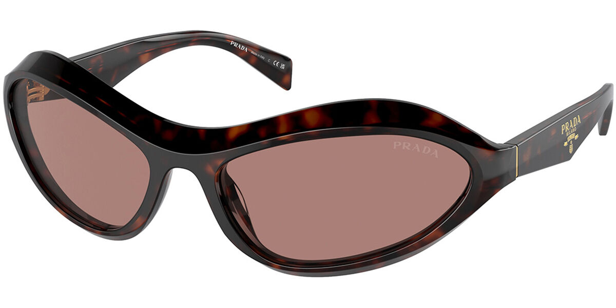 Prada PR A20S 17N10D, Light Brown lenses