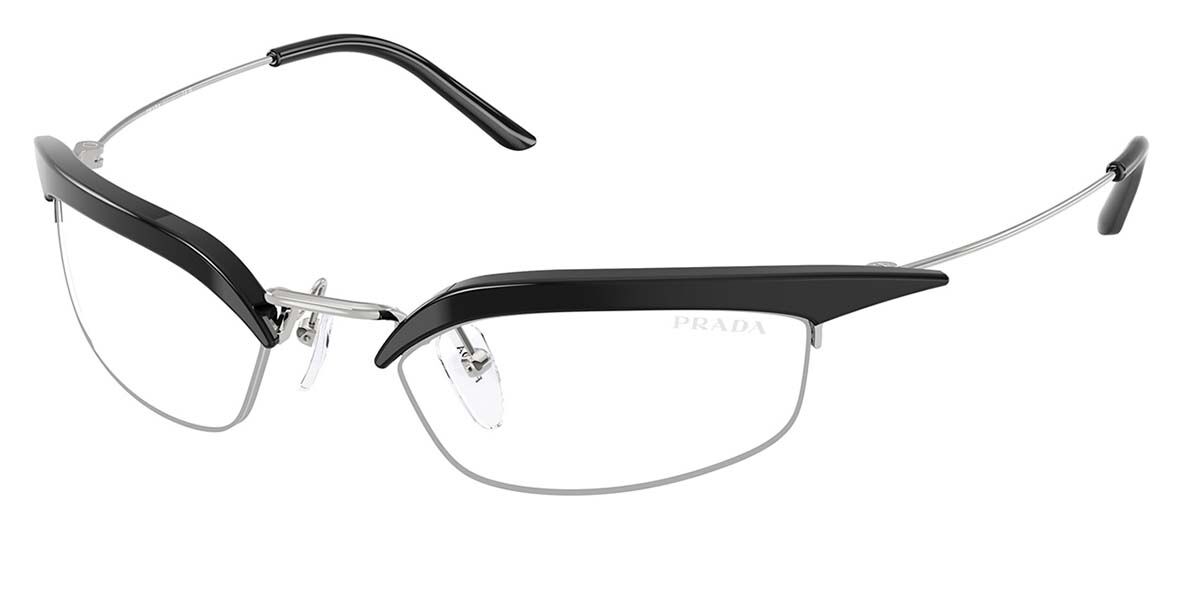 Prada PR B50S TZM08N Blue-Light Block, Black frame