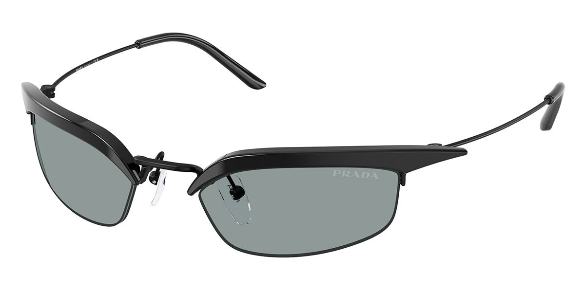 Prada PR B50S 1AB3C2, Black frame, Dark Grey lenses