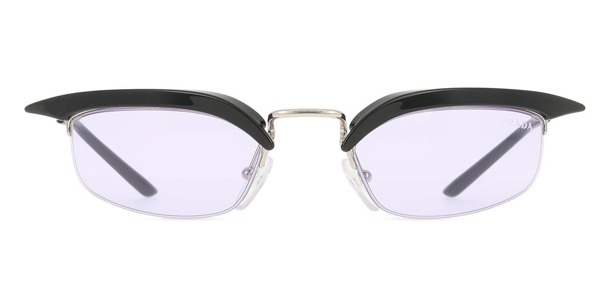 Prada PR B50S TZM40J, Black frame, Violet lenses