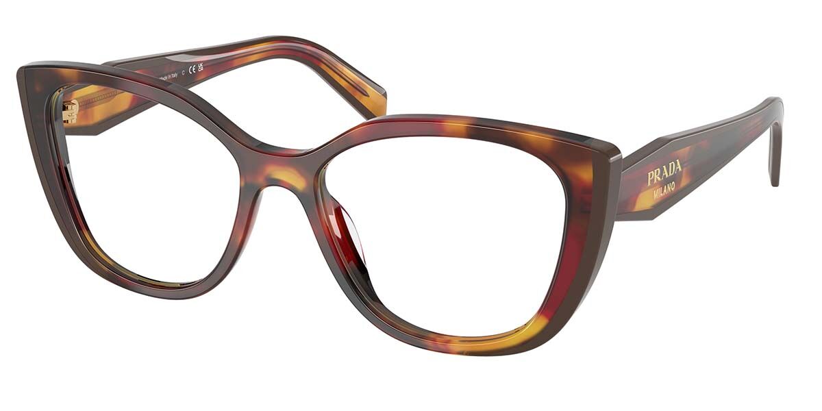 Prada PR B04VF Asian Fit 22A1O1, Tortoiseshell frame