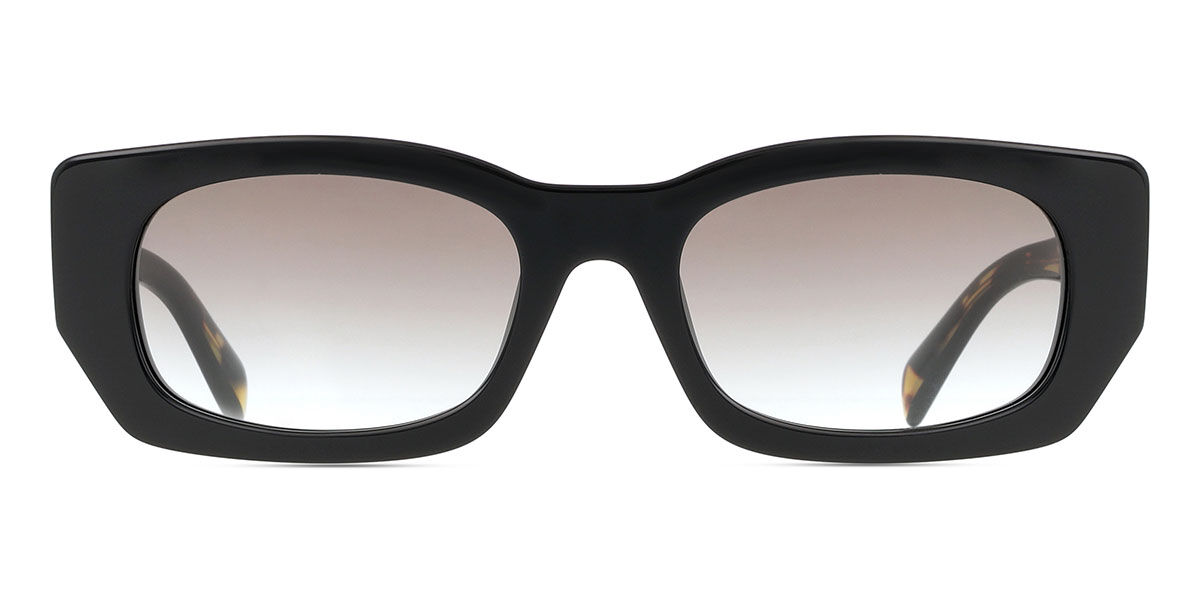 Prada PR B05S 3890A7, Black frame, Gradient Grey lenses