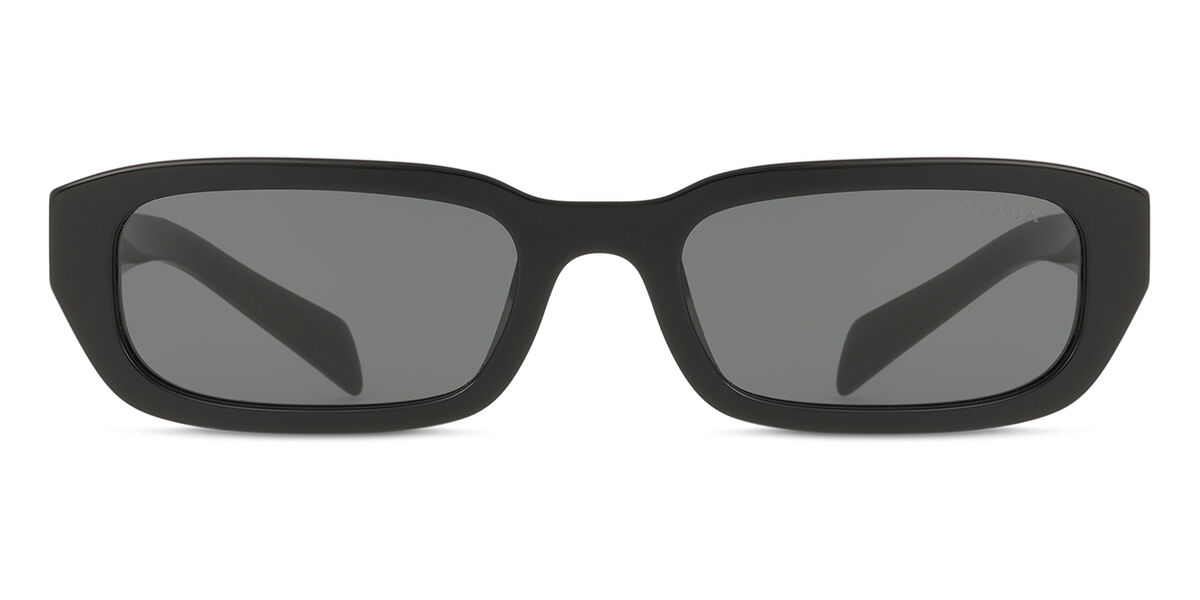 Prada PR B06S 16K08Z, Black frame, Dark Grey lenses
