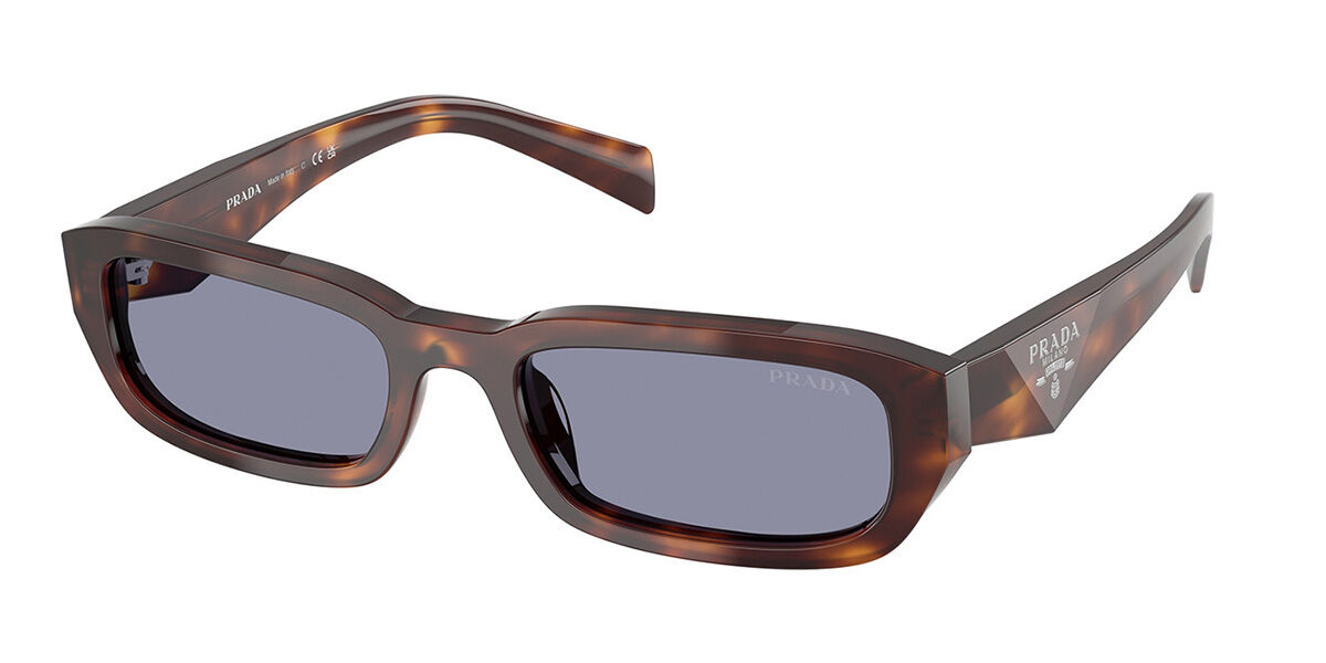Prada PR B06S 15W03N, Tortoiseshell frame, Grey lenses
