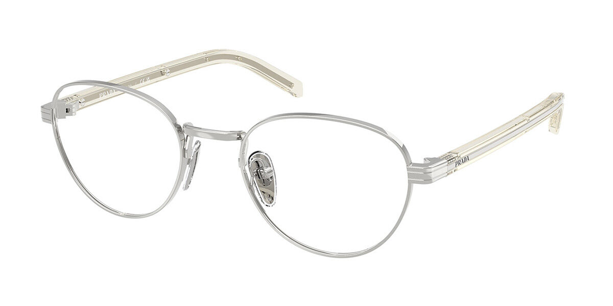 Prada PR B53V 1BC1O1, Silver frame