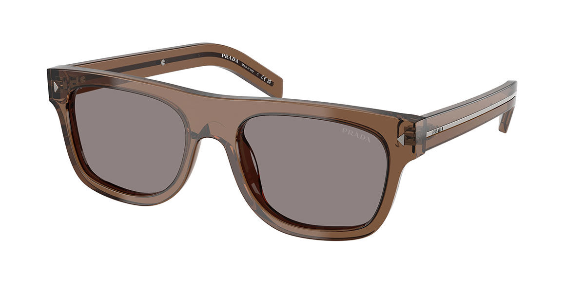 Prada PR B12S 28I03D, Brown frame, Grey lenses