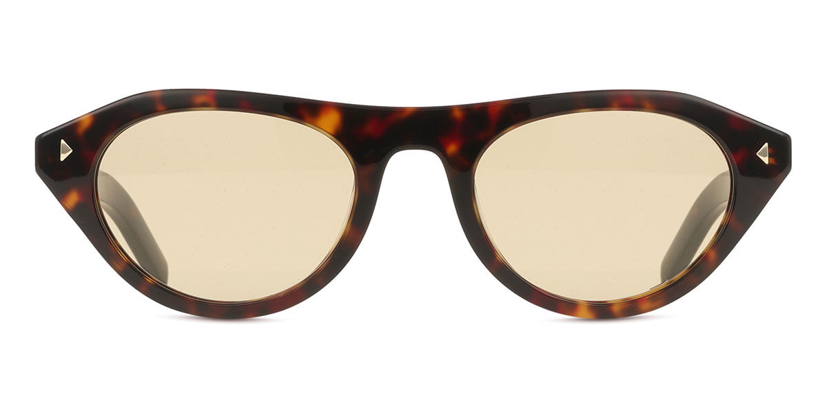 Prada PR B15S 17N70R, Tortoiseshell frame, Light Brown lenses
