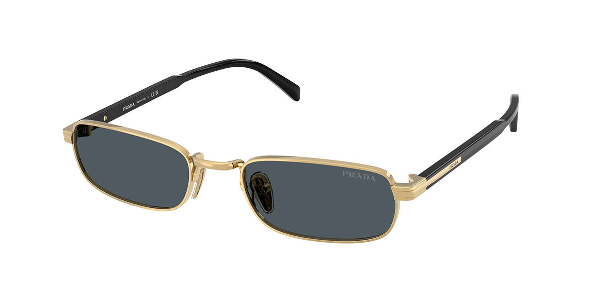 Prada PR B54S 5AK70B, Gold frame, Dark Grey lenses