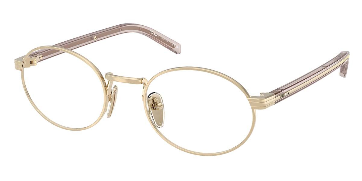 Prada PR B55V ZVN1O1, Gold frame