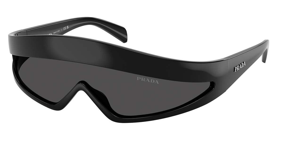 Prada PR B20S 1AB08Z, Black frame, Dark Grey lenses