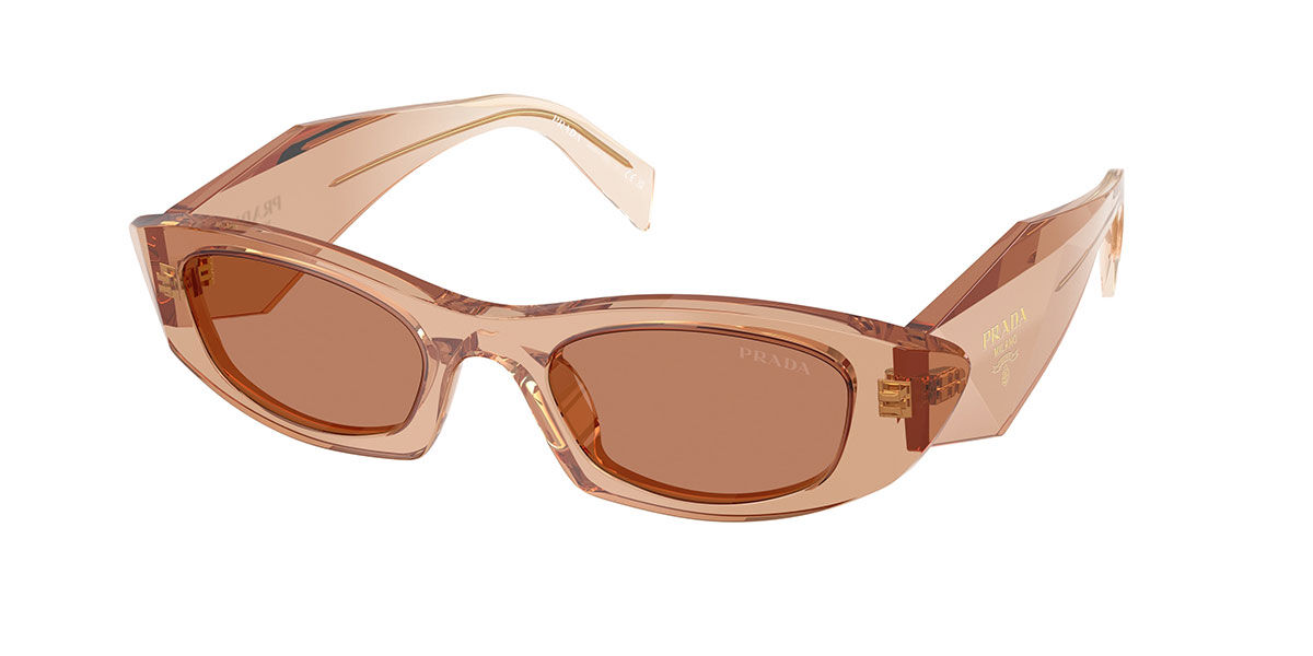 Prada PR B16S 28E90Q, Brown frame, Brown lenses