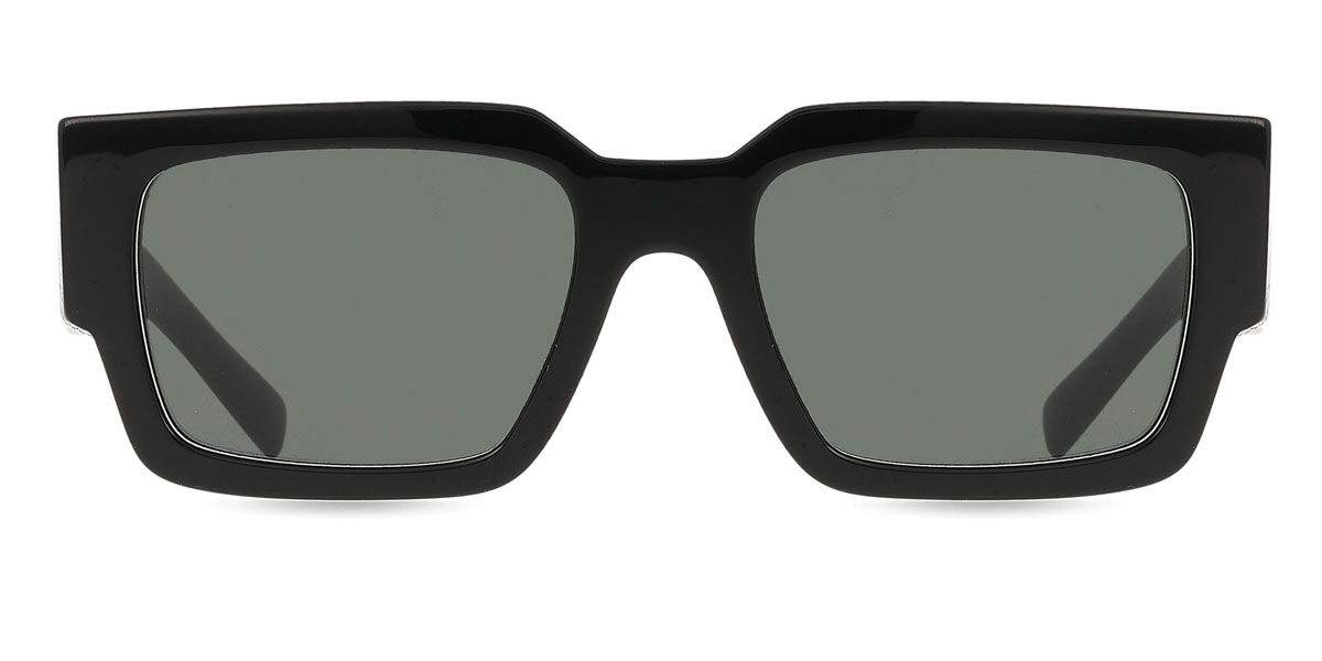 Prada PR B17S 16K08Z, Black frame, Dark Grey lenses