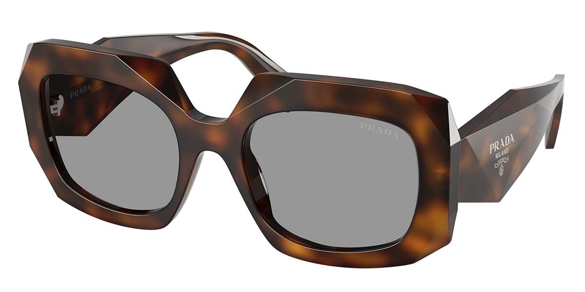 Prada PR B23S 20D50Q, Tortoiseshell frame, Grey lenses