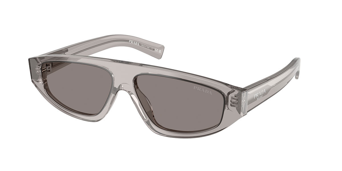 Prada PR C02S 10J80Q, Grey frame, Dark Grey lenses