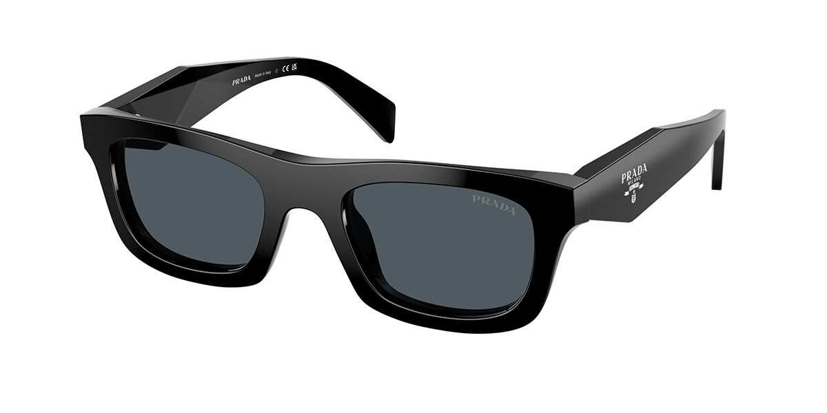 Prada PR C06S 16K70B, Black frame, Dark Grey lenses