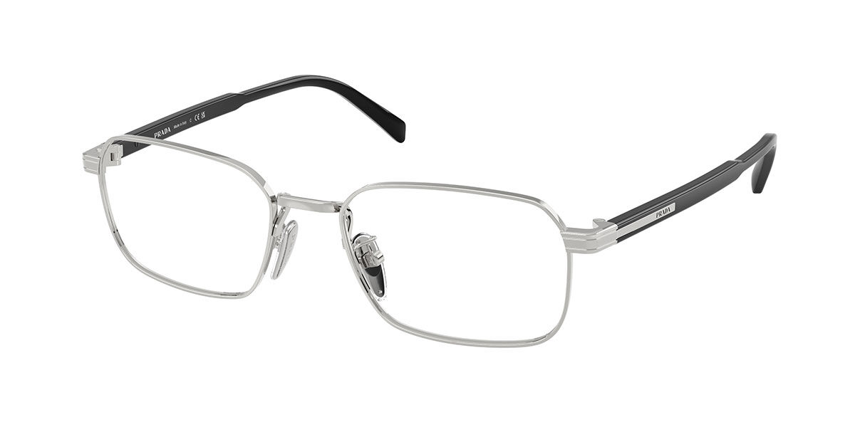Prada PR C50VD Asian Fit 1BC1O1, Silver frame
