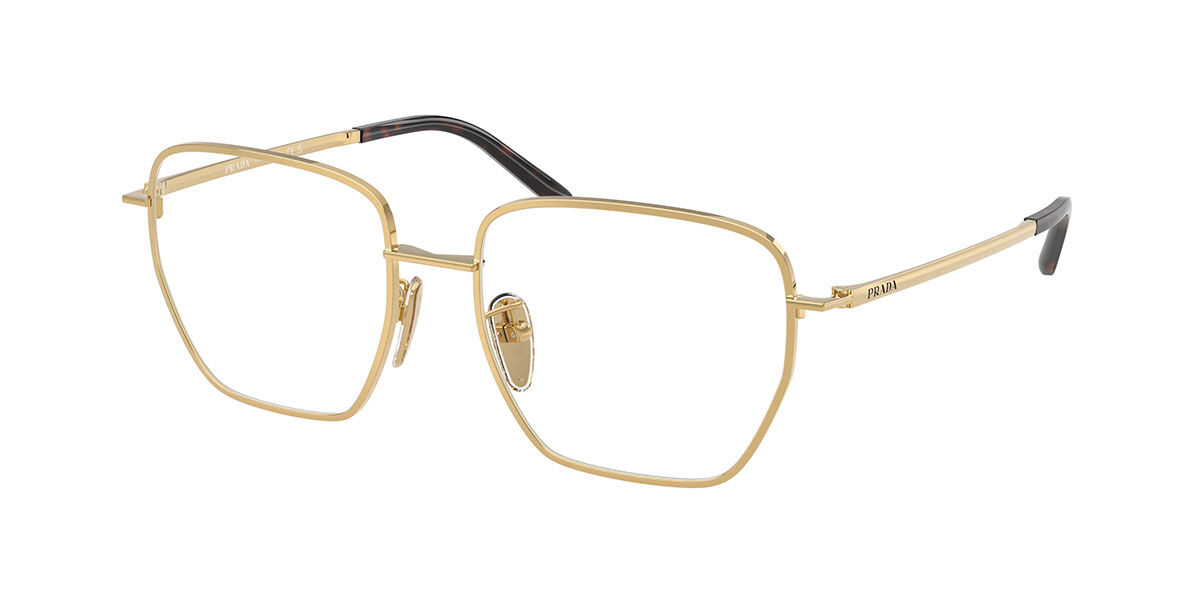 Prada PR C51VD Asian Fit 5AK1O1, Gold frame
