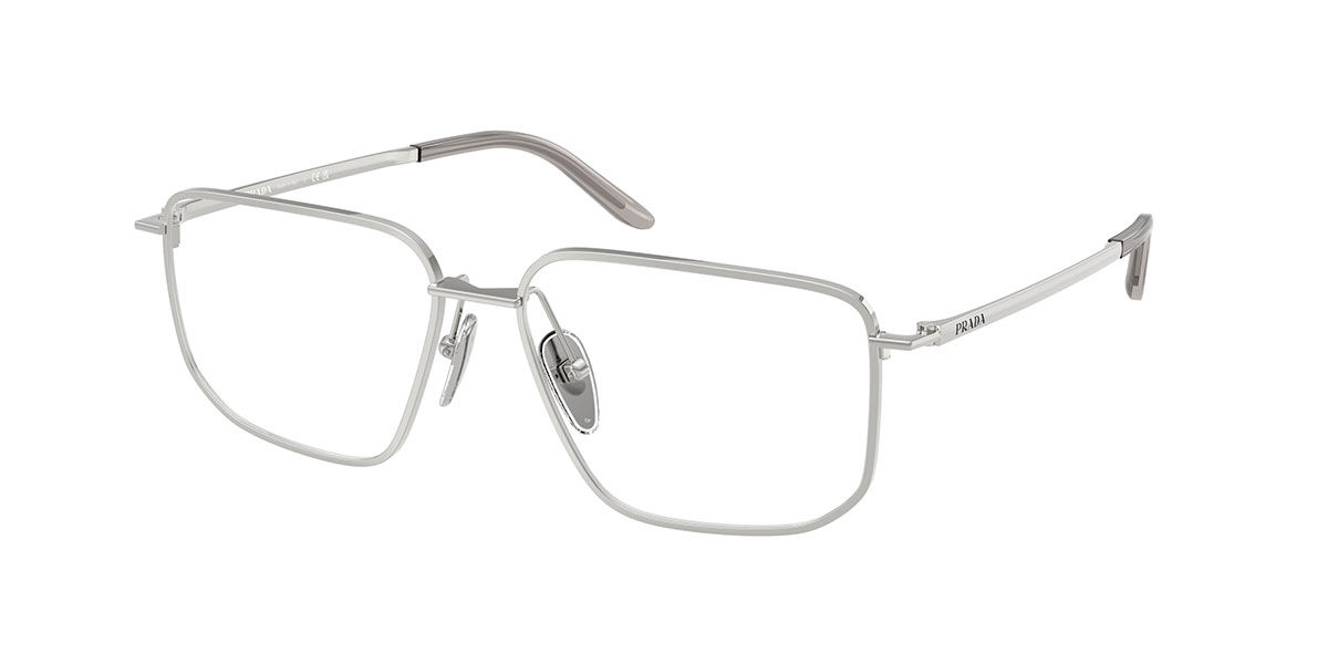 Prada PR C52V 1BC1O1, Silver frame