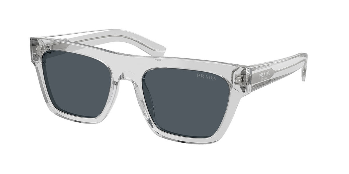 Prada PR C03SF Asian Fit 17P70B, Grey frame, Dark Grey lenses