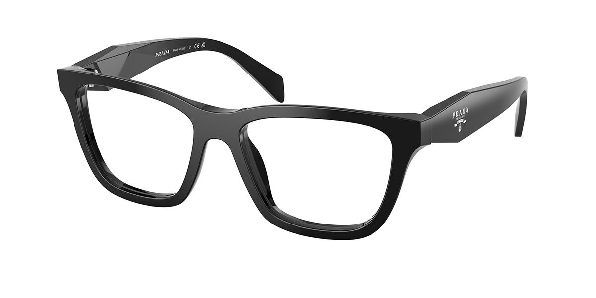 Prada PR C10VF Asian Fit 16K1O1, Black frame