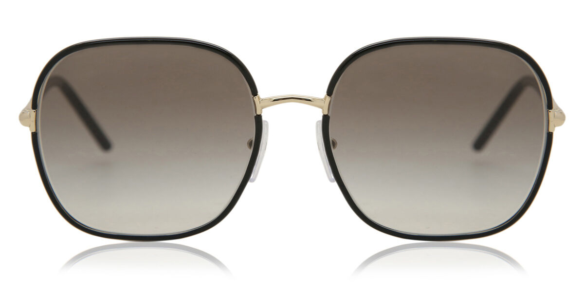 Prada PR 67XS AAV0A7, Black frame, Grey lenses