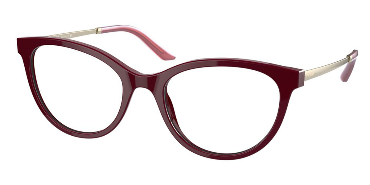 Prada PR 17WV TY71O1, Burgundy frame