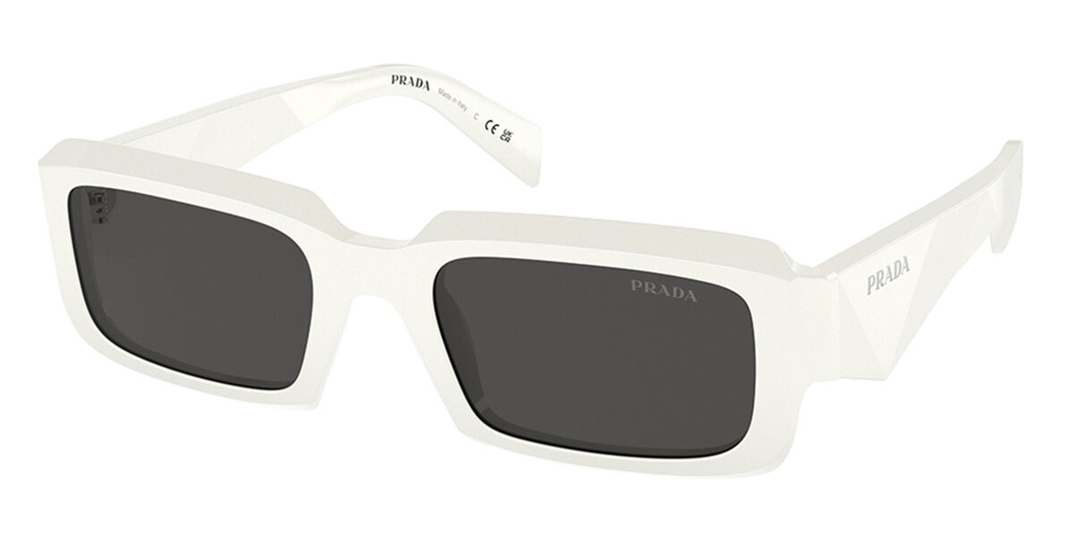 Prada PR 27ZS 17K08Z, White frame, Grey lenses
