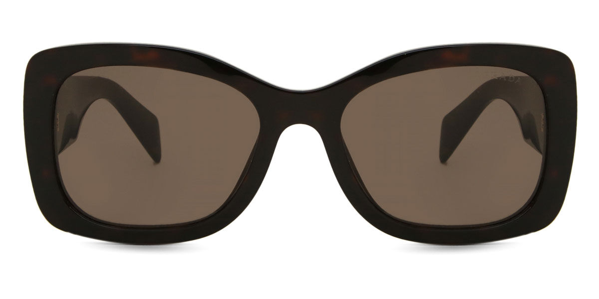 Prada PR A08S Polarized 16N5Y1, Tortoiseshell frame, Dark Brown Polarized lenses