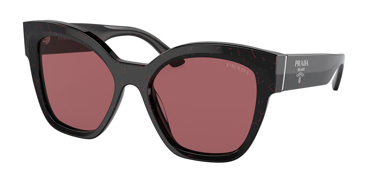 Prada PR 17ZS 11F08S, Dark Violet lenses