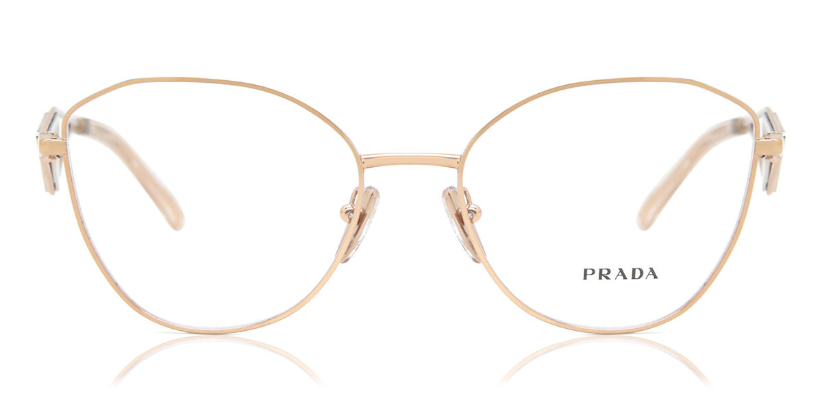 Prada PR 52ZV SVF1O1, Rose-Gold frame