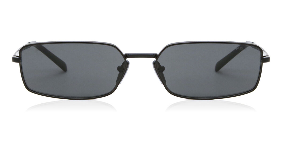 Prada PR A60S 1AB5S0, Black frame, Dark Grey lenses