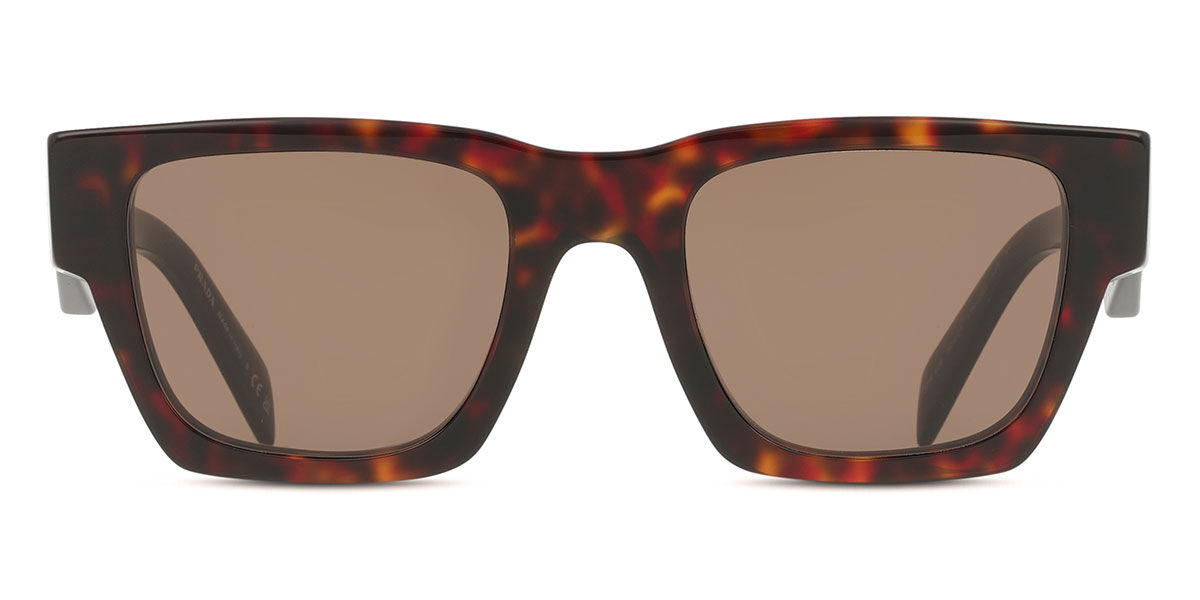 Prada PR A06S 17N06B, Tortoiseshell frame, Dark Brown lenses
