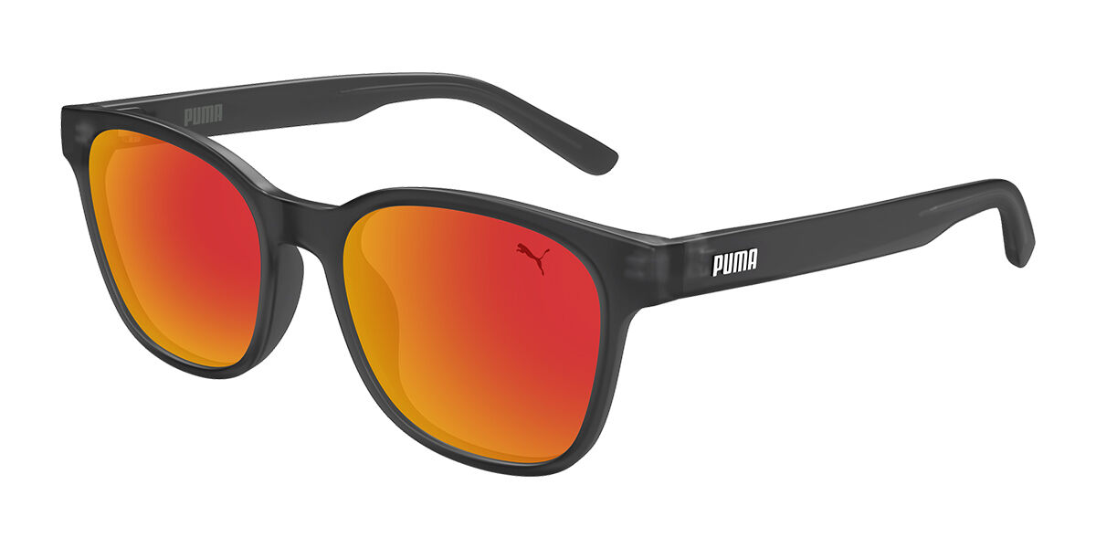 Puma PJ0087S Kids 008, Grey frame, Red Mirror lenses