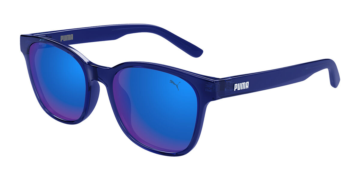 Puma PJ0087S Kids 009, Blue frame, Blue Mirror lenses